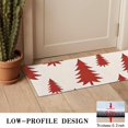 thumbnail image 3 of Red Christmas Tree Pattern Door Rugs,Washable Non Slip Door Mats Indoor,Decorative Door Mats,Entry Mat Indoor for Entrance,Bedroom,Kitchen,Bathroom,16"x47", 3 of 6