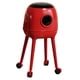thumbnail image 1 of Innovador bote de basura alto con ruedas, contenedor de reciclaje de doble capa para espacios estrechos. Rojo, 1 of 9