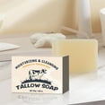 thumbnail image 2 of Grass-Fed Tallow Soap Bar - Unscented Moisturizing Bar for Dry, Itchy & Sensitive Skin, Handmade in USA, Gentle Enough for Face & Body (4.5oz), 2 of 5