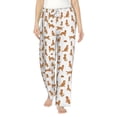 thumbnail image 2 of Lsque Labrador Retriever Dog Print Women's Pajama Pants, Lounge Pant - Comfortable Home Wear,Elastic Waistband, Stylish Design-Medium, 2 of 9