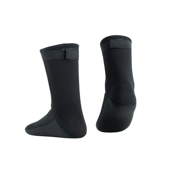 TELOLY Neoprene Socks,Super Warmth Waterproof Socks for Men,Cold Protection Wetsuit Socks,Black-1