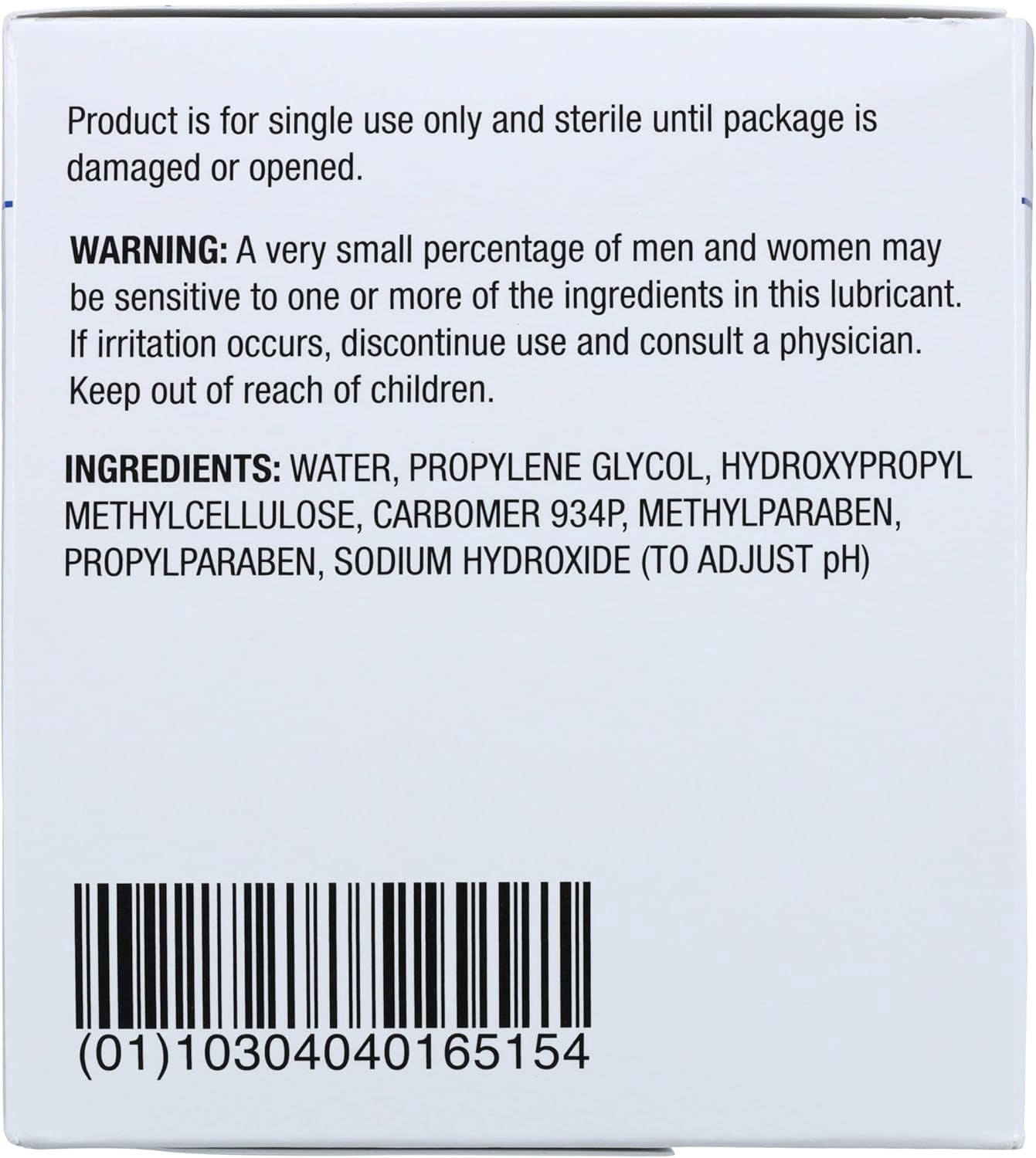 Sterile Lubricating Jelly  3g Single-Use Packets, Ideal for Medical and  Clinical Use, Convenient and Hygienic, Case of 6 Boxes (Total 864 Packets)  - Walmart.com