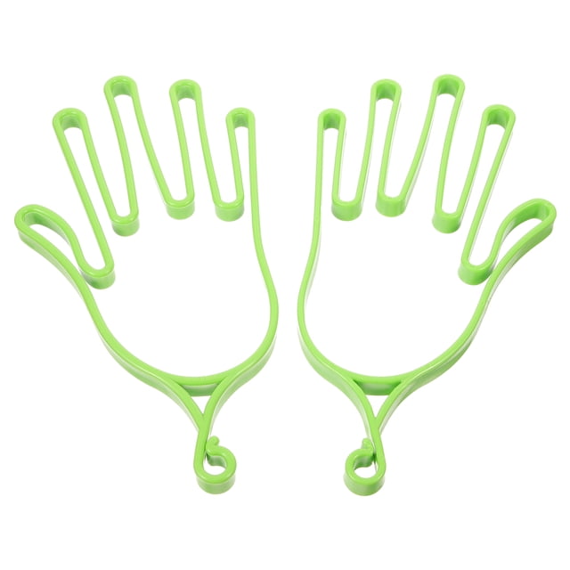 Lot de 2 Support de Gants de Golf Vert Design Professionnel pour Rangement et Séchage de Gants 8.7x3.9in