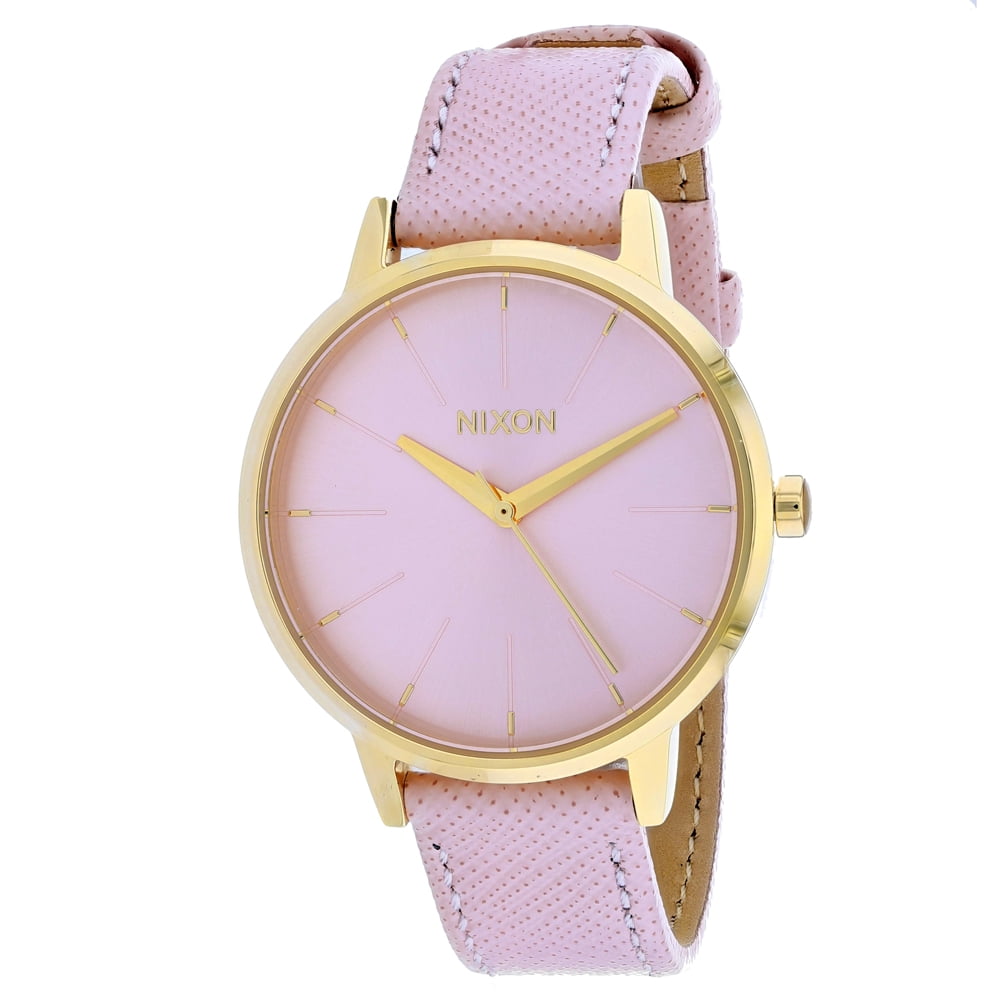 Nixon Womens Kensington Leather Watch Quartz Mineral Zambia | Ubuy