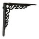 thumbnail image 3 of Soporte de estante, soporte de estante de metal para montaje en pared, de esquina, decorativo, de estantería para hogar, sala de estar, dormitorio, 3 of 9
