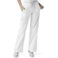 thumbnail image 2 of WonderWink Womens Four Stretch Cargo Scrub Pant X-Small White, 2 of 2