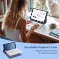 thumbnail image 5 of Detachable Keyboard Case for Samsung Tab A9+ 11" (SM-X210/X216/X218) with S Pen Holder, 5 of 9