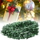 thumbnail image 5 of Guirnalda de hojas verdes artificiales 75 m de alambre de ratán decoración navideña juguete de enredadera de hoja verde falsa para diadema de bricolaje fiesta de bodas ANGGREK Otros, 5 of 8