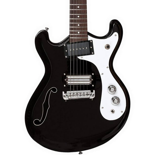 Danelectro The '66 SemiHollow Body Electric Guitar (Black)