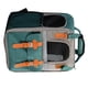 thumbnail image 2 of Mochila transportadora para mascotas, portátil, de gran capacidad, reflectante, transpirable, para perros, gatos, color verde oscuro, 2 of 5