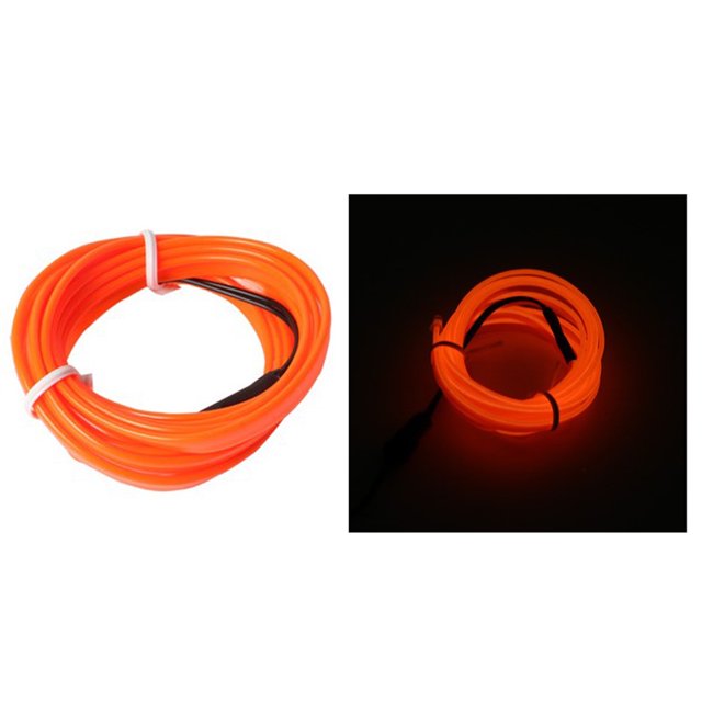 Tira de luz LED para coche, Tira de luz LED para coche Luz luminosa LED para coche Tira de coche Luz de neón Valor inmejorable