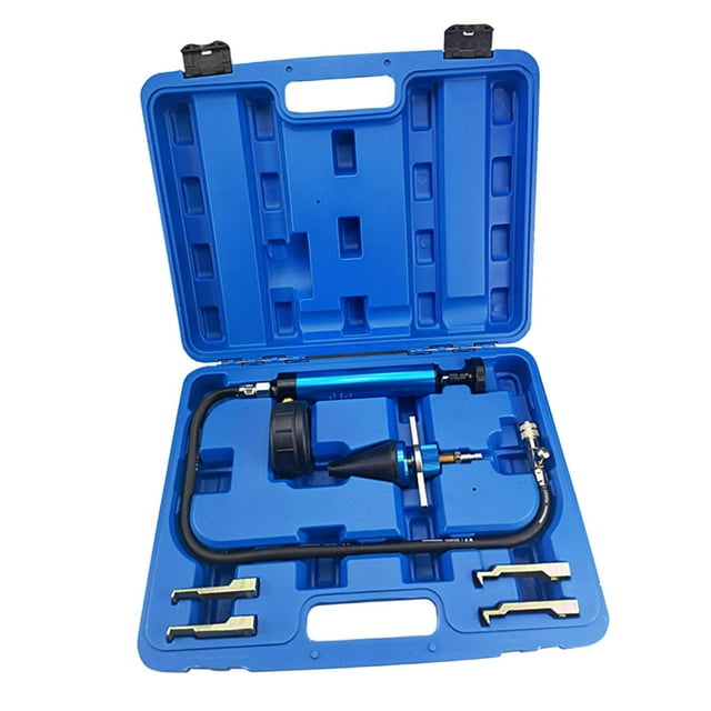 DYNWAVECA Generic Pressure Leak Tester Tool Kit, Radiator Pump Pressure Tester Kit Leakage Test Coolant Pressure Tester for Vehicle