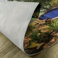 thumbnail image 5 of Ambesonne Tropical Place Mats Set of 4, Exotic Beach Summer, Standard Size, Green Blue Pale Brown, 5 of 6