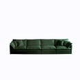 thumbnail image 3 of 146.5" Oversized Modular Sectional Sofa, Deep Seat Chenille Cloud Sofa, DIY Combination 4 Seater Couch for Living Room Apartment Office, 3 of 9