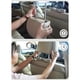 thumbnail image 5 of Coche Auto asiento trasero reposacabezas bolsas colgador de ropa soporte de gancho Negro, 5 of 9