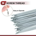 thumbnail image 6 of Unique Bargains 36 Set 13G Bicycle Spokes 13G Bike Wheel Spoke Galvanized Carbon Steel Silver Tone-82mm, 6 of 7