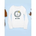 thumbnail image 3 of Be King, Lion Long Sleeve Toddler -Image by Shutterstock,  3 Toddler, 3 of 4