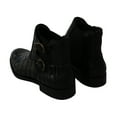 thumbnail image 6 of Dolce & Gabbana Black Crocodile Leather Derby Boots Shoes, 6 of 7