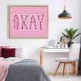thumbnail image 3 of Stupell Industries Modern Okay Pastel Cherry Cake Gold Floating Frame Canvas Art, 31 x 25, by Ziwei Li, 3 of 8
