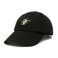 thumbnail image 5 of Dalix Honduran Bat Cap Embroidered Dad Baseball Hat Cotton Adjustable Womens in Black, 5 of 5