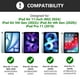 thumbnail image 5 of Funda con teclado TQQ para iPad Air de 11 pulgadas (M3 2025/ M2 2024), 5 of 5