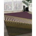 thumbnail image 2 of Ahgly Company Indoor Round Patterned Dark Almond Brown Area Rugs, 8' Round, 2 of 6