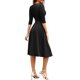 thumbnail image 5 of Vestido de Verano con Cuello en V, Elegante Plisado Casual, Vestido sin Mangas para Mujeres, 5 of 8