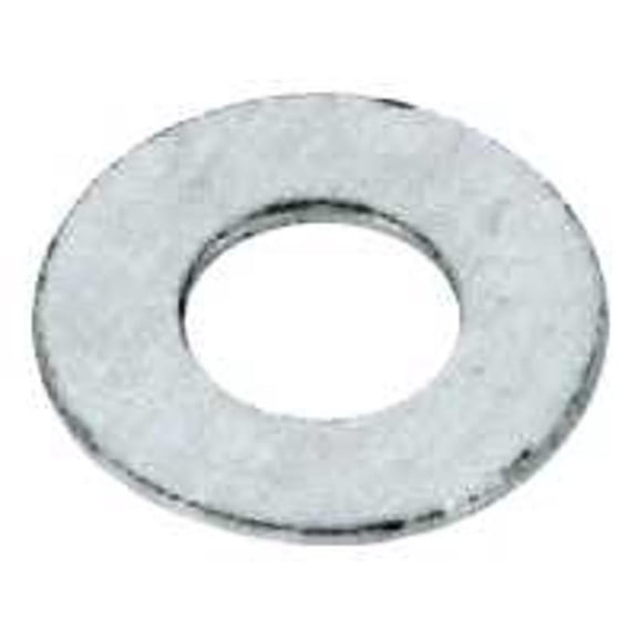 Midwest 05323 Stainless Steel Flat Washer, 1/4"