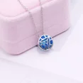 thumbnail image 2 of Iron Man Reactor 925 Silver Blue Pendant Necklace Chain Jewelry Unsex Collection, 2 of 5