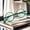 +300, variant on Retro Small Round Frame Reading Glasses for Men Women - Lightweight High-Definition Green Blue Accents Full-Rim Design PC Material Unisex Eyewear