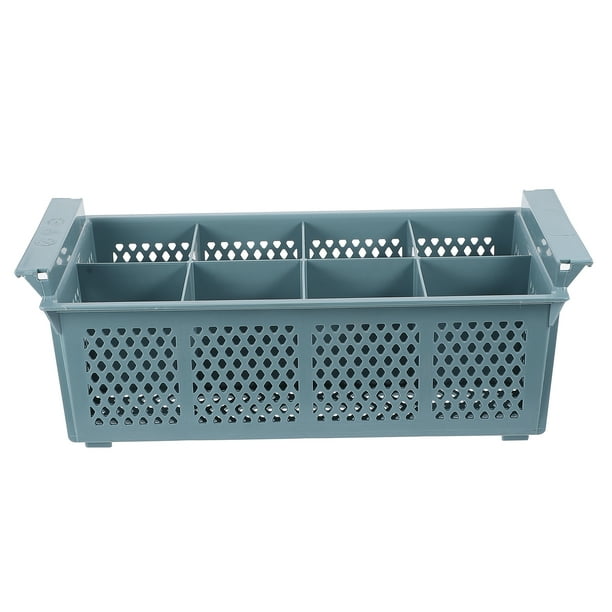 Caja de almacenamiento para lavavajillas de 8 compartimentos, cesta de repuesto para lavavajillas doméstico