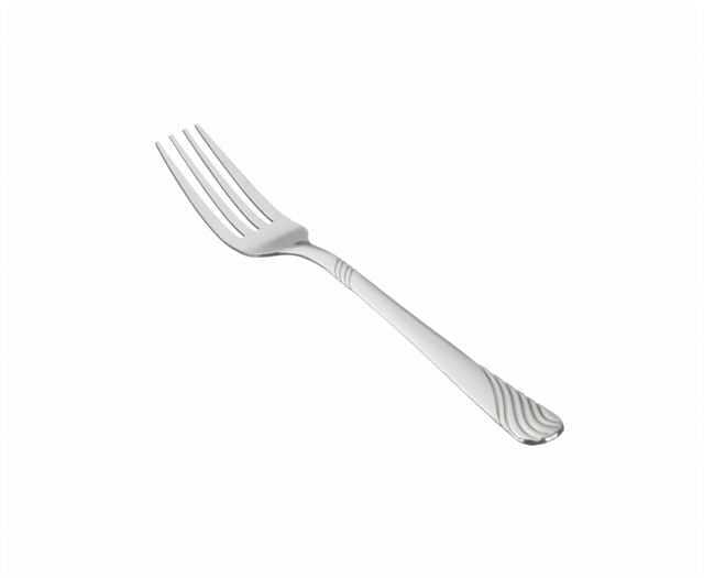 Mainstays 3-Piece Swirl Pattern Dinner Forks Silver