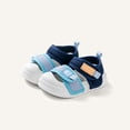thumbnail image 7 of ZHOGXU Toddlers Children Girls Boys Summer Sandals Soft Sole Non Closed Toe Color Block Breathable Lightweight Shoes For Outdoor Activities,Multicolour2,7.5, 7 of 7