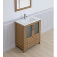 thumbnail image 4 of Vanity Art 30" Single Sink Freestanding Bathroom Vanity Set with Ceramic Top and Mirror, 4 of 9