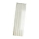 thumbnail image 4 of Cortina de encaje 1 Panel Instalación fácil Romántica Cortina Floral Corta Ventana Drapeada para el balcón de la puerta Puerta del hotel de verano White 100x250, 4 of 8