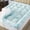 Full, variant on 5 Inch  Mattress Topper Breathable  Viscose Air Layer,Memory  Mattress Topper  Size Blue.
