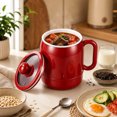 thumbnail image 5 of Multi-Function Portable Electric Stewing Cup, 27 oz 6-in-1 Mini Electric Cooker with 304 Stainless Steel Liner, 12h Keep Warm Timer Cup for Soup, Porridge, Rice, Tea, Oatmeal, Office Dorm Travel, 5 of 9