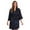 Navy, variant on Just Love Womens Satin Solid Kimono Robe 6756-BLK-M (White, Large)