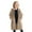 B-527Khaki210, variant on MEZZALL Girls Zip Up Hooded Long Sleeve Jackets Outerwear Cozy Warm Pullover Autumn Winter Solid Color Relaxed Fit Teen Dailywear