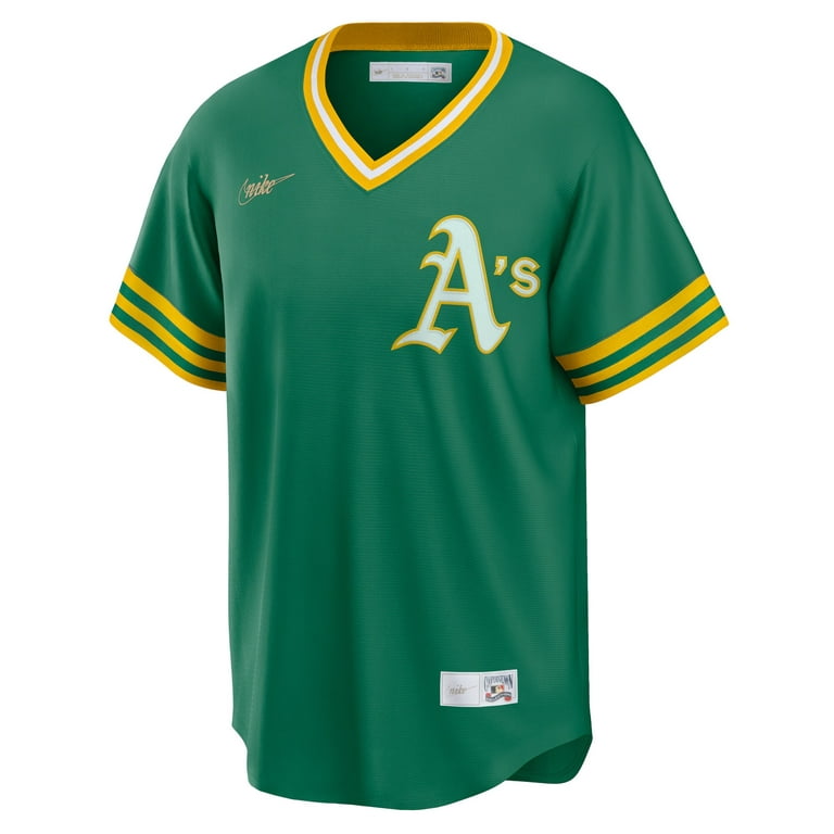 Nike Kelly Green Oakland Athletics Authentic Team Jersey