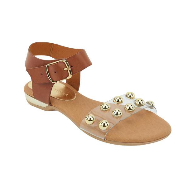 SANDALIA NIÑA CAMEL Mundo Terra 014643