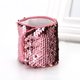 thumbnail image 2 of EeaseMX Pulseras reversibles de lentejuelas, pulsera decorativa con lentejuelas, pulsera con correa para mujer, artículos de fiesta, pulseras para niños, niñas y niños (rosa y dorado)., 2 of 4