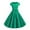 Green, variant on GEWSEY Women's Classic Tea Dress Short Sleeve Swing Party Dresses with Pockets (Black, L)