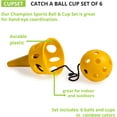 thumbnail image 5 of Champion Sports Catch A Ball Set: Classic Kids Outdoor Party Game for Lawn, Camping & Beach, 5 of 9