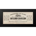 thumbnail image 2 of Wild Apple Portfolio 24x12 Black Modern Framed Museum Art Print Titled - Animal Bill of Sales I, 2 of 5