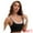 Black, variant on Women's Full Coverage Workout Padded Sports Bras S Black