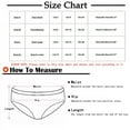 thumbnail image 3 of LoyisViDion 3Pcs Women'S G-String Cotton V Waist Female Underpants Pantys Lingerie Black 8(L), 3 of 5