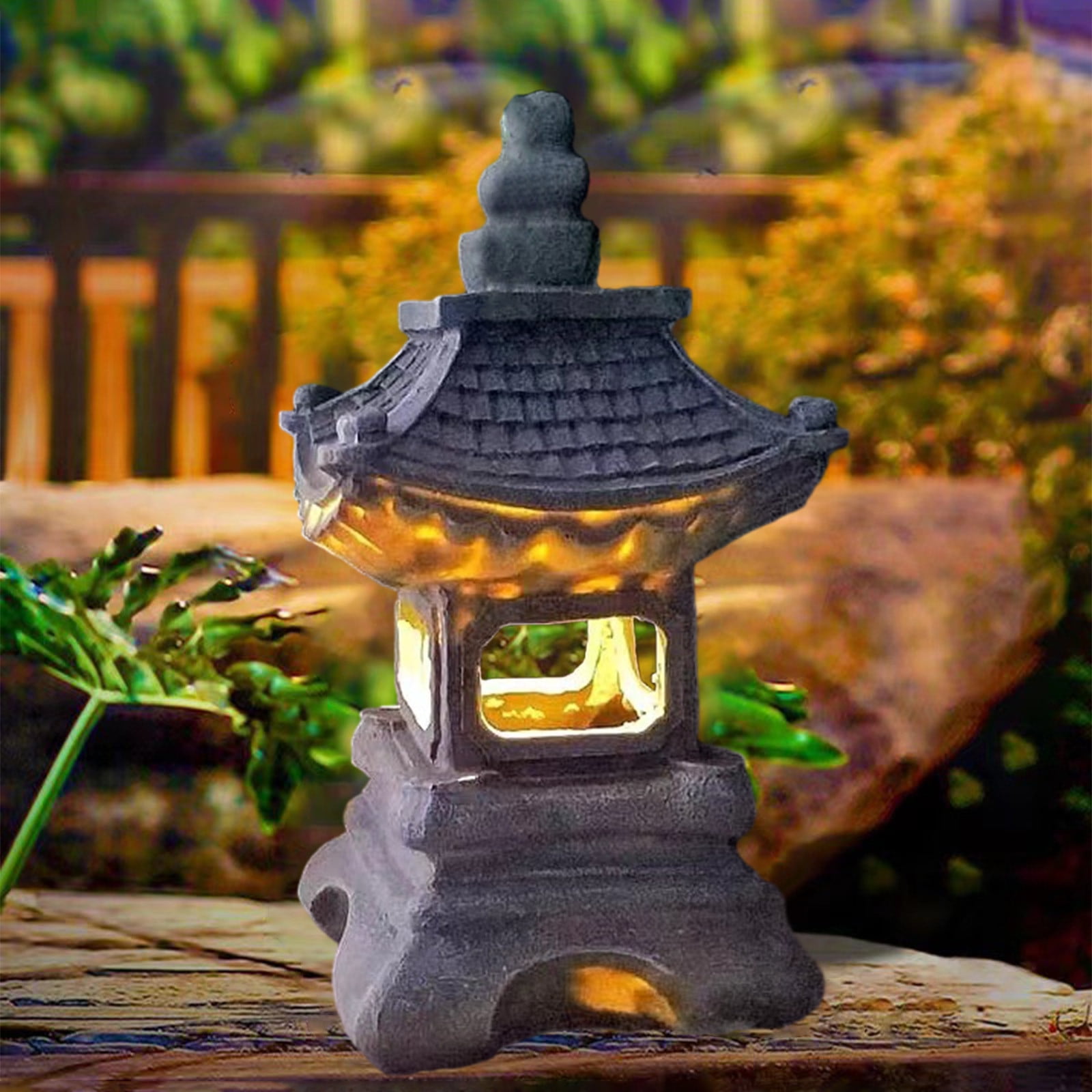 Statue D'éléphant De Jardin Extérieur Avec Lumières LED Solaires Pour Décoration De Patio Et De Pelouse - Chine Sculpture Polyrésine Eléphant, Eléphant Polyrésine