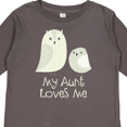 thumbnail image 4 of Inktastic Aunt Loves Me owls Boys or Girls Long Sleeve Toddler T-Shirt, 4 of 5