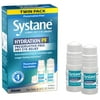Systane Hydration Preservative Free Eye Drops for Dry Eyes, Twin Pack